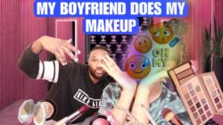 My Boyfriend does MY makeup! | TheRealestJc